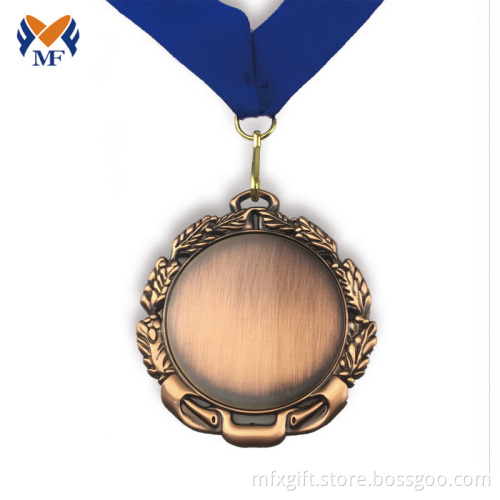 The Blank Design Bronze Award Sports Medals